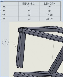Wedlmetn Cut length for complicated cuts in Solidworks