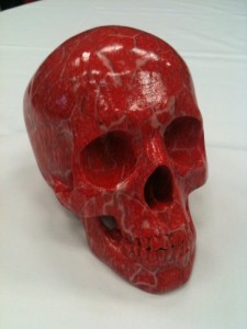 ZCorp Printed Skull presented to Chris McAndrew of www.3dengr.com