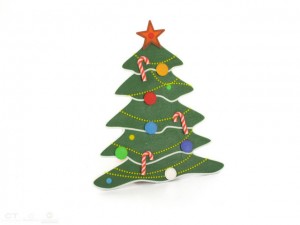3D  Printed Christmas Tree via Creative Tools user on Flickr