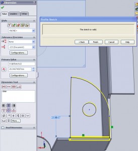 Edit Flange Profile