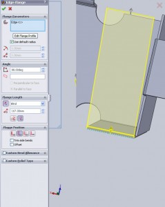 Linear Edge Flange
