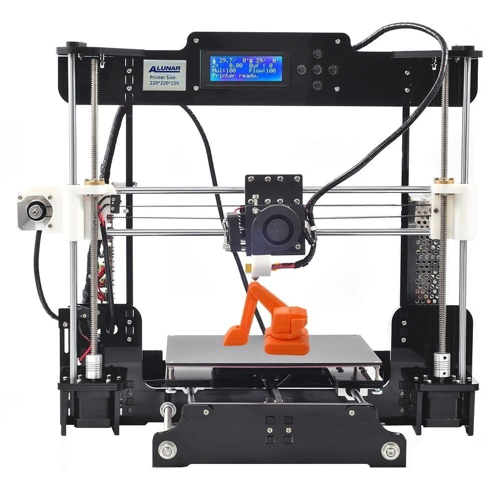 ALUNAR Prusa i3 Desktop 3D Printer Kit DIY